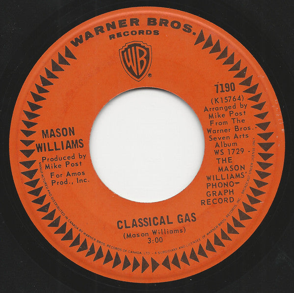 Mason Williams - Classical Gas - 1970
