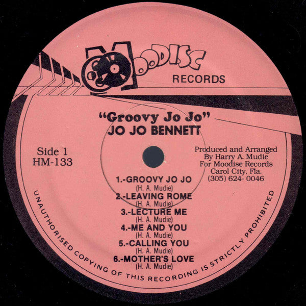 Jo Jo Bennett - Groovy Joe