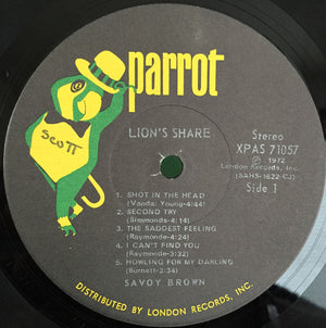 Savoy Brown - Lion's Share - 1972