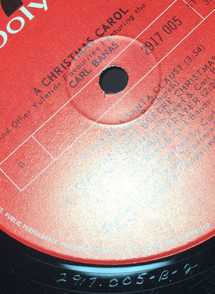 Carl Banas - Charles Dickens' A Christmas Carol - 1971