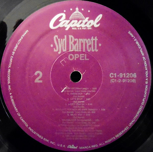 Syd Barrett - Opel