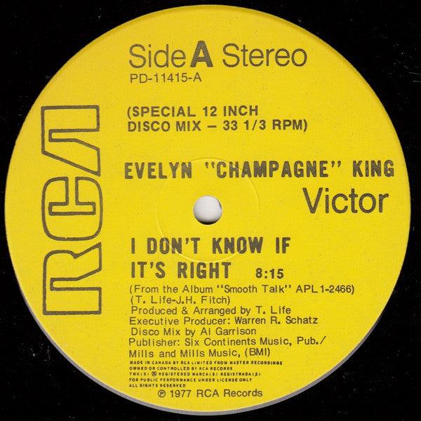 Evelyn "Champagne" King - I Don't Know If It's Right 1977 - Quarantunes
