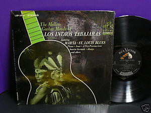 Los Indios Tabajaras - The Mellow Guitar Moods Of Los Indios Tabajaras Vinyl Record