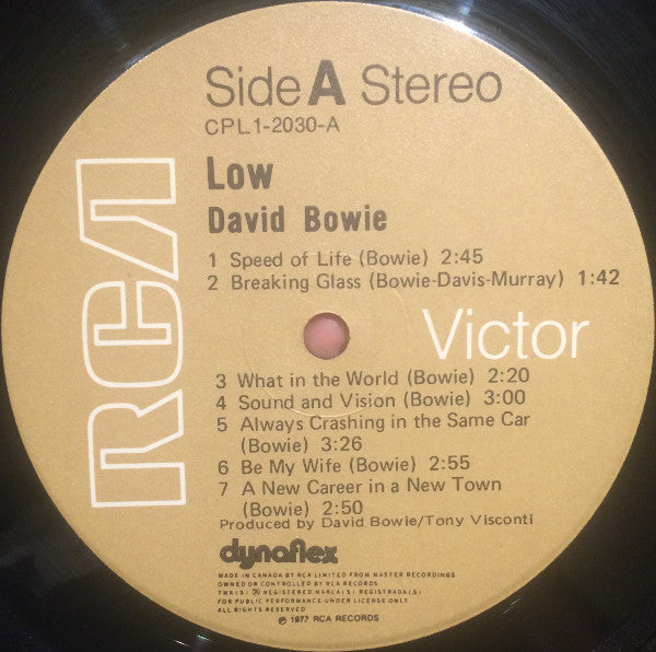 David Bowie - Low - 1977