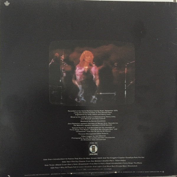 Joni Mitchell - Shadows And Light -