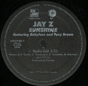Jay-Z - Sunshine