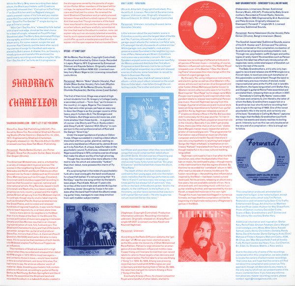 Various - Forge Your Own Chains (Heavy Psychedelic Ballads And Dirges 1968-1974) - 2009