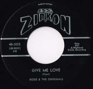 Rosie & The Originals - Angel Baby / Give Me Love