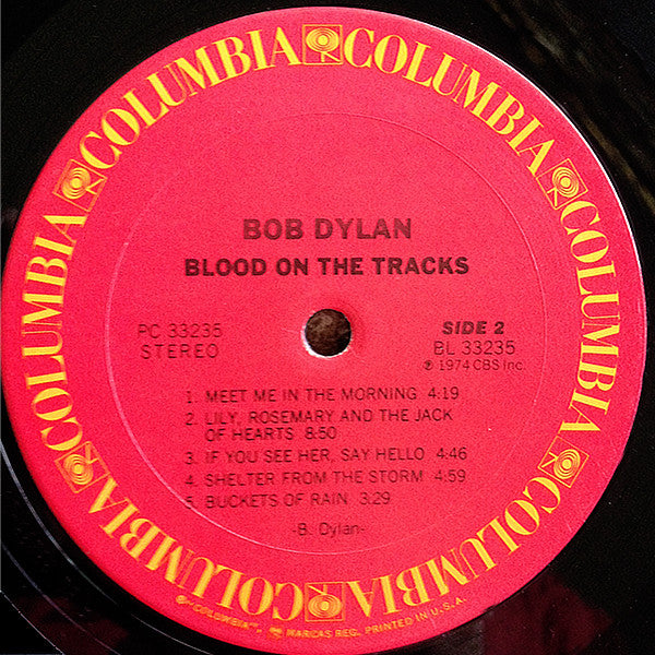 Bob Dylan - Blood On The Tracks - 1975
