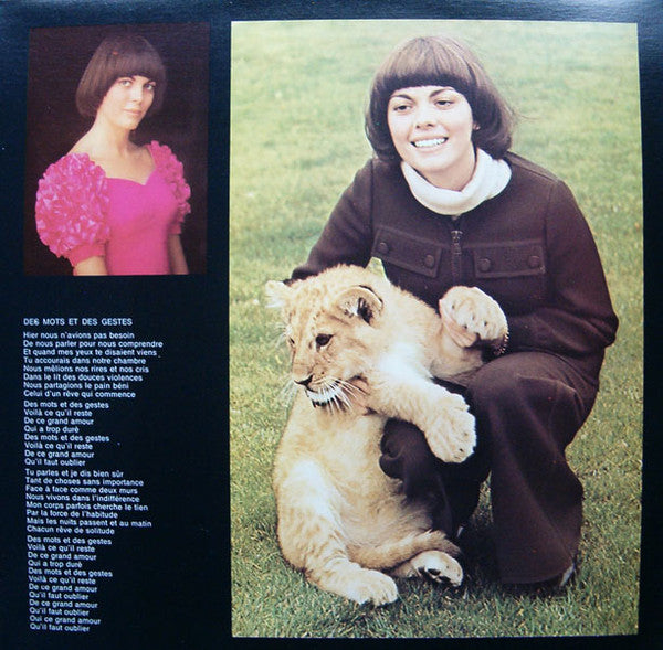 Mireille Mathieu - C'est L'amour Et La Vie Que Je Te Dois - 1973