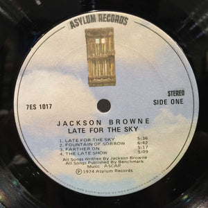 Jackson Browne - Late For The Sky