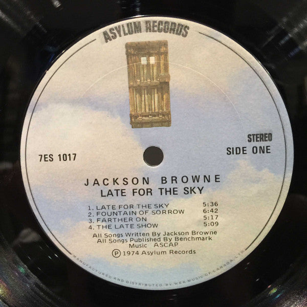 Jackson Browne - Late For The Sky