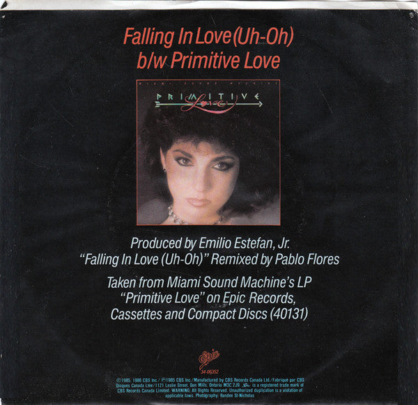 Miami Sound Machine - Falling In Love (Uh-Oh)