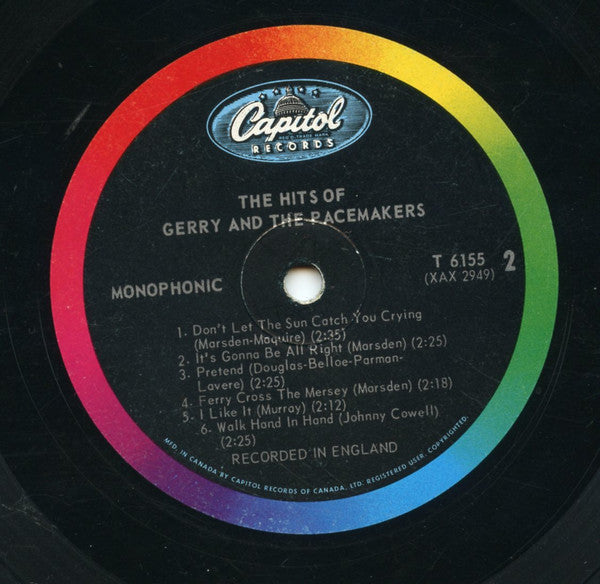 Gerry & The Pacemakers - The Hits Of Gerry And The Pacemakers - 1966