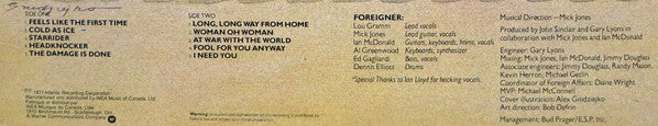 Foreigner - Foreigner Vinyl Record