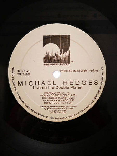 Michael Hedges - Live On The Double Planet - 1987