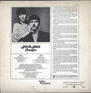 Jim & Jean - Changes - 1966