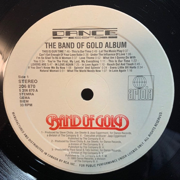 Band Of Gold - The Band Of Gold Album