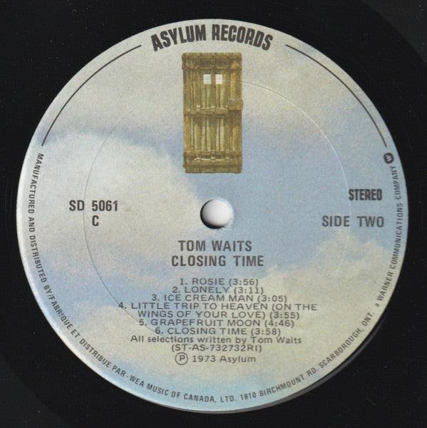 Tom Waits - Closing Time - 1975
