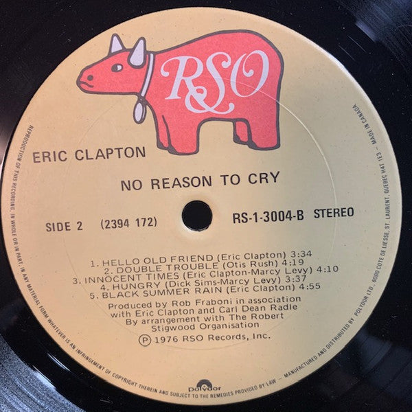 Eric Clapton - No Reason To Cry