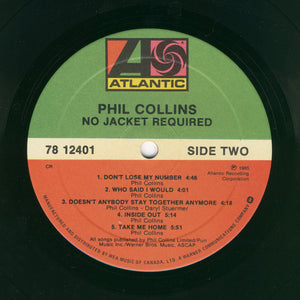 Phil Collins - No Jacket Required - 1985
