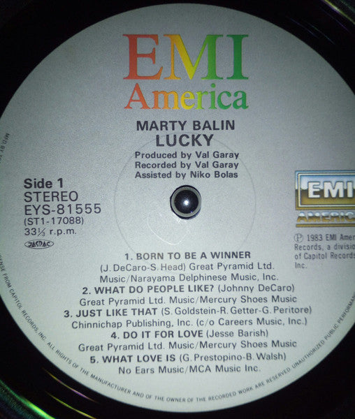 Marty Balin - Lucky