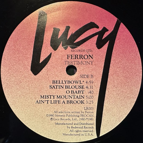 Ferron (2) - Testimony