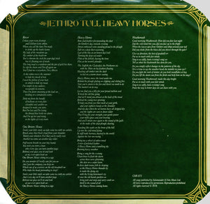 Jethro Tull - Heavy Horses - 1978