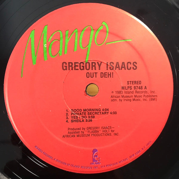 Gregory Isaacs - Out Deh! - 1983