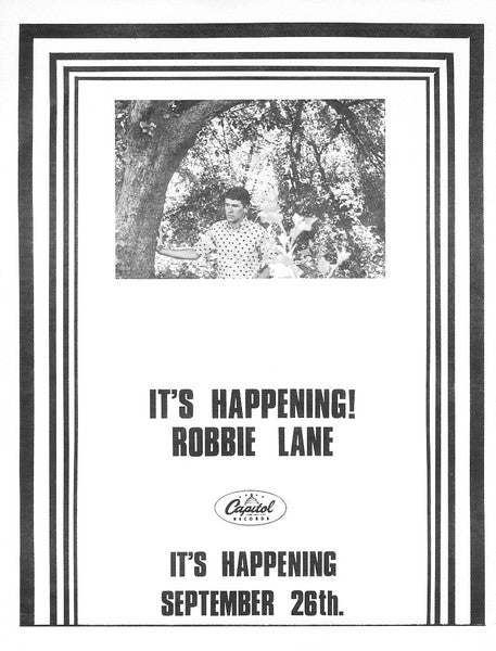 Robbie Lane & The Disciples - It's Happening - 1966