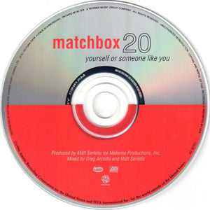 Matchbox Twenty - Yourself Or Someone Like You (CD) - 1996