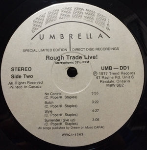 Rough Trade - Rough Trade Live! - 1977