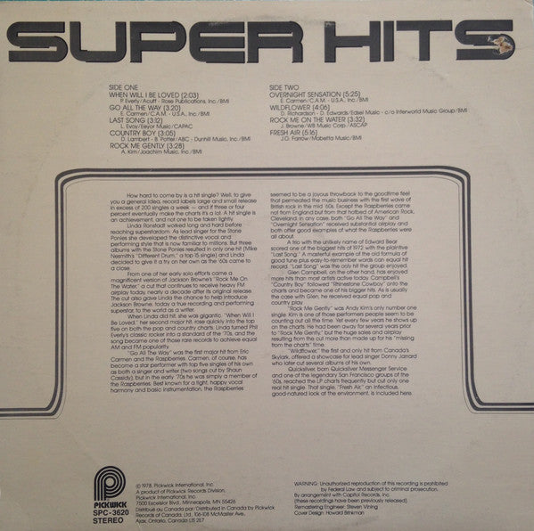 Various - Super Hits - 1978