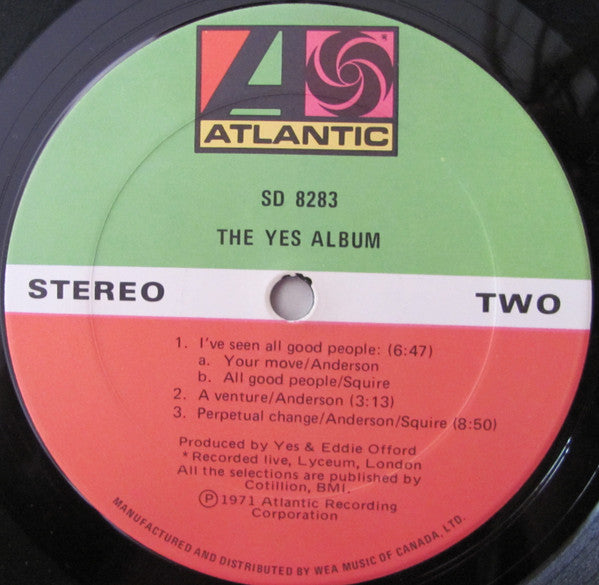 Yes - The Yes Album - 1973