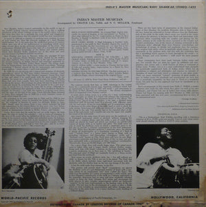Ravi Shankar - India's Master Musician - 1963