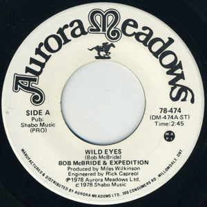 Bob McBride & Expedition - Wild Eyes - 1978
