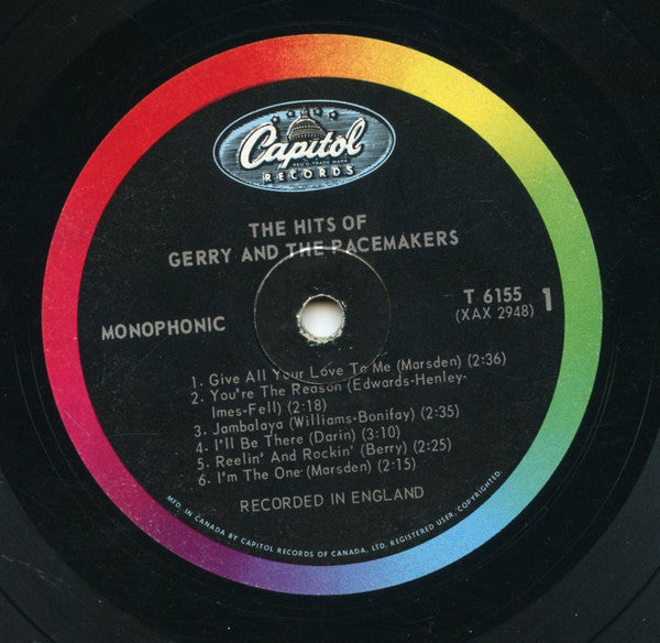 Gerry & The Pacemakers - The Hits Of Gerry And The Pacemakers - 1966