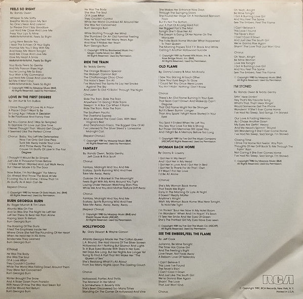 Alabama - Feels So Right - 1981