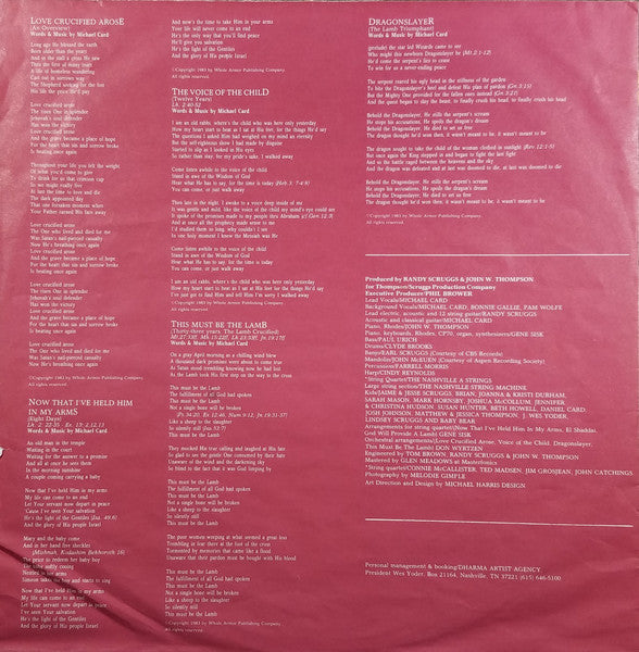 Michael Card - Legacy - 1983