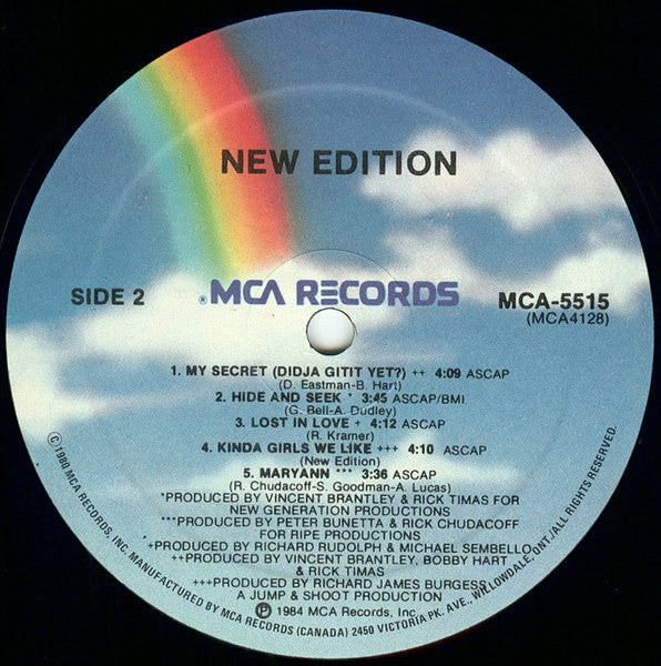 New Edition - New Edition Vinyl Record