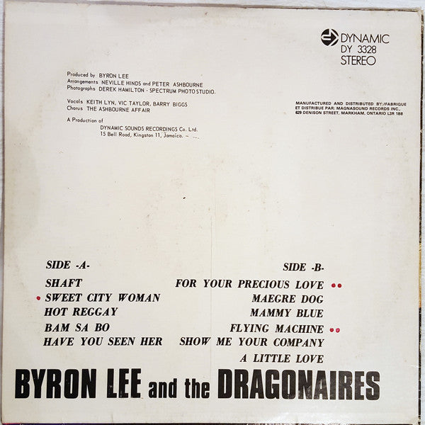 Byron Lee And The Dragonaires - Reggay Hot Cool & Easy