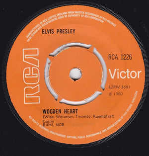 Elvis Presley - Wooden Heart Vinyl Record