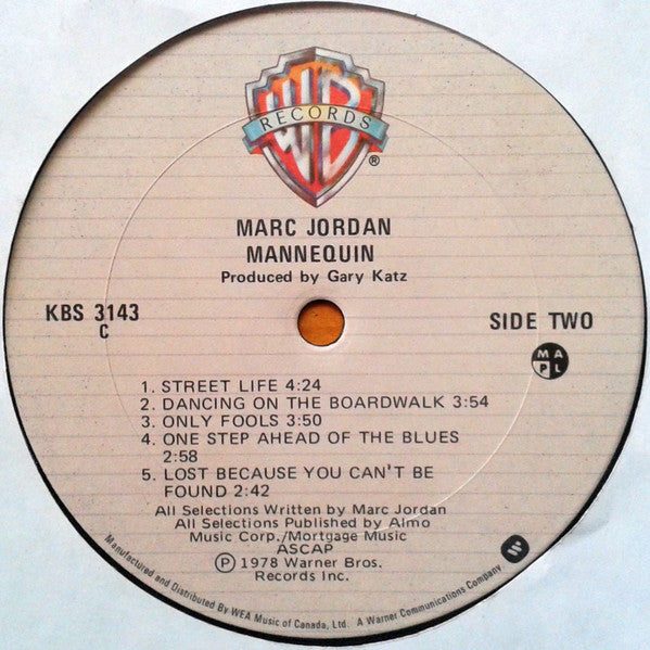 Marc Jordan - Mannequin -