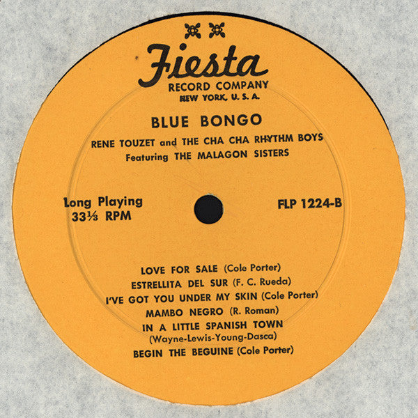 René Touzet - Blue Bongo