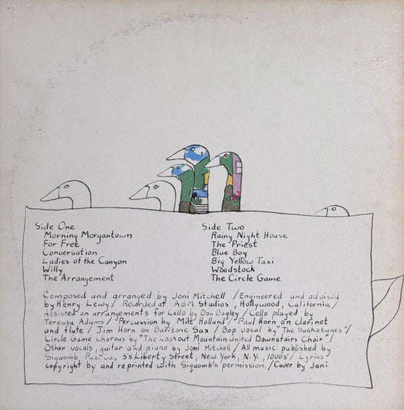Joni Mitchell - Ladies Of The Canyon - 1970