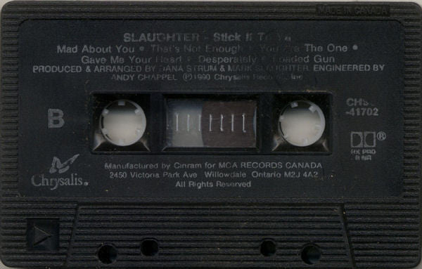 Slaughter - Stick It To Ya - 1990