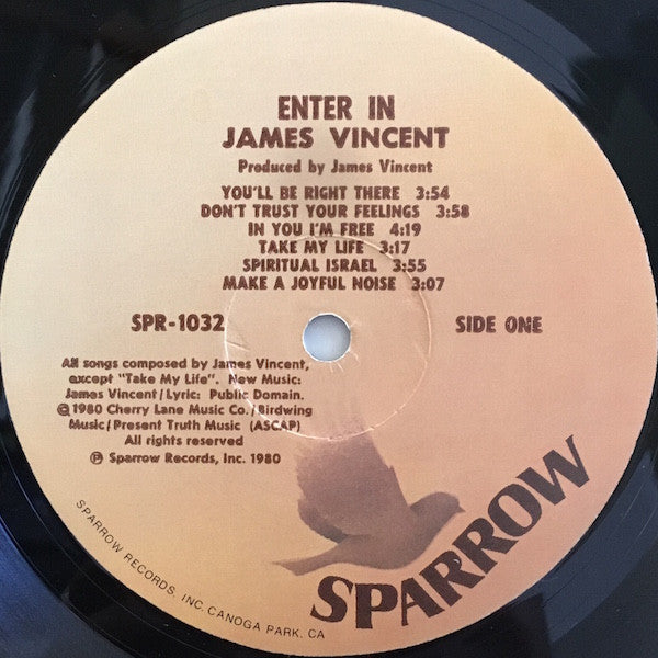 James Vincent - Enter In - 1980