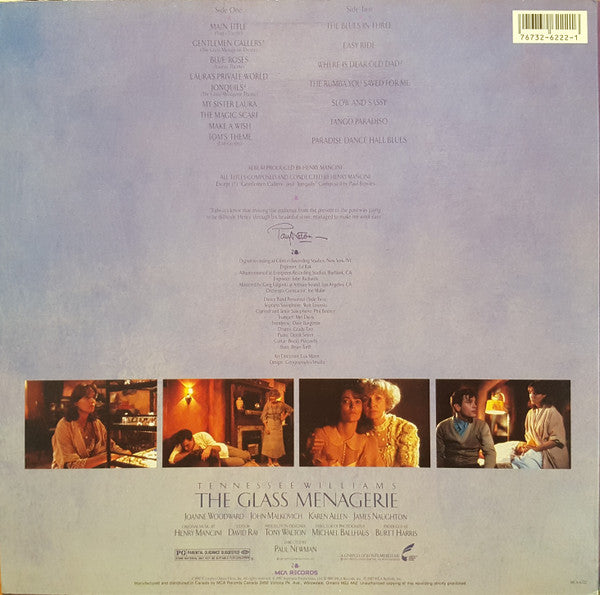 Henry Mancini - The Glass Menagerie (Original Motion Picture Soundtrack)