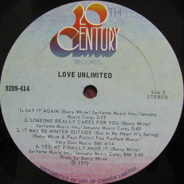 Love Unlimited - Under The Influence Of...  Love Unlimited - 1973