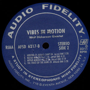 Walt Dickerson - Vibes In Motion -